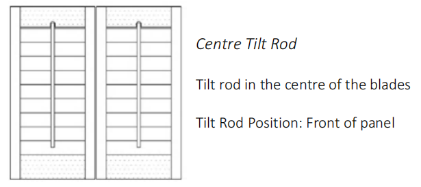 Centre Tilt Rod